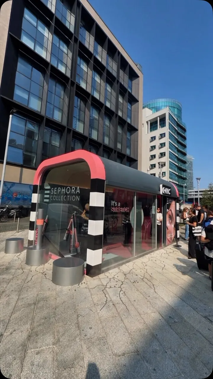 Photobooth per Sephora Collection: pop-up a Milano